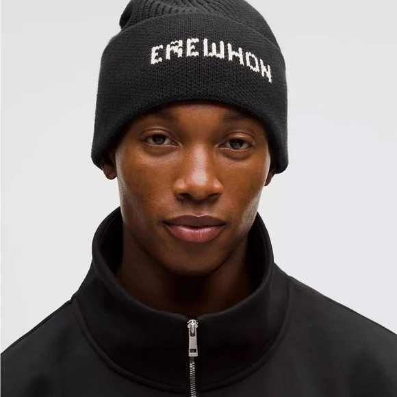 Limited Edition Venice Ribbed Beanie Erewhon x Lululemon Collab